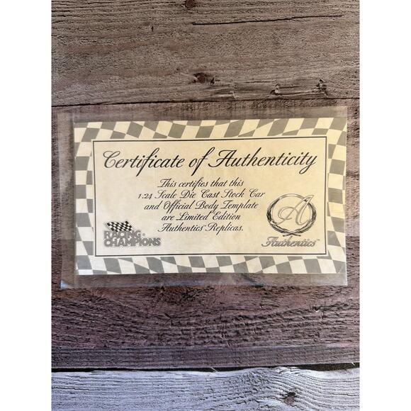 NASCAR Mark Martin #6 Valvoline 1:24 Die Cast Car 1 of 7000 Gift 1998 Vintage - Picture 12 of 12